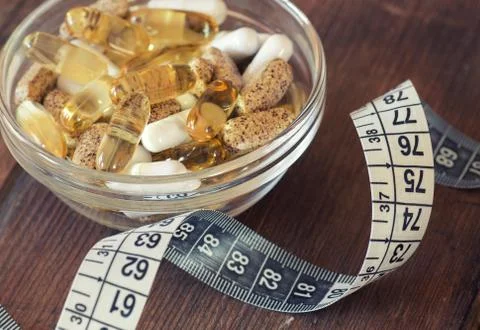 Nutritional supplements Stock Photos