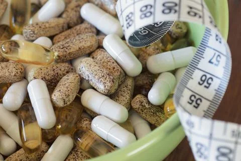 Nutritional supplements Stock Photos