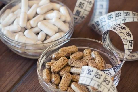 Nutritional supplements Stock Photos