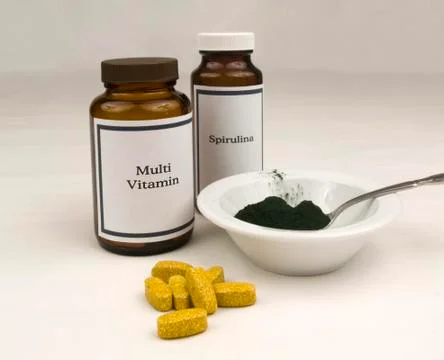 Nutritional supplements Stock Photos