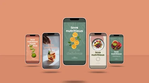 Nutritious Drink Reels Stock After Effects