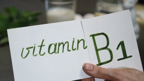 Nutritious Ingredients to Consider Eggs, Milk, and Vitamin B1 for Focus Stock Footage 310171574
