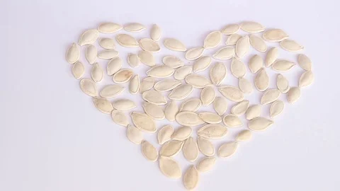 Nutritious Pumpkin Seeds Stock Footage 73778555