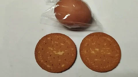 Nutritious snacks for one-year-old toddlers Stock Footage 225019368