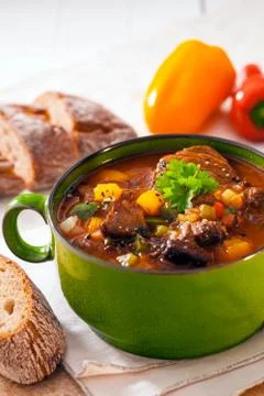 Nutritious winter casserole Stock Photos