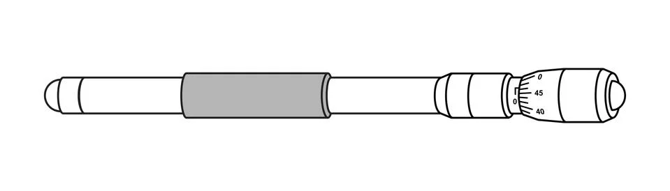 Nutromer. Device for measuring Stock Illustration