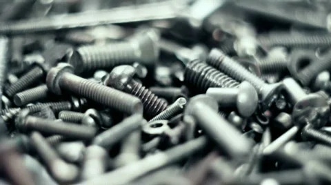Nuts and bolts Stock Footage 687940