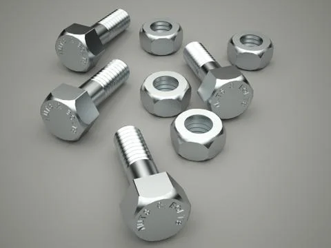Nuts and bolts イラスト素材