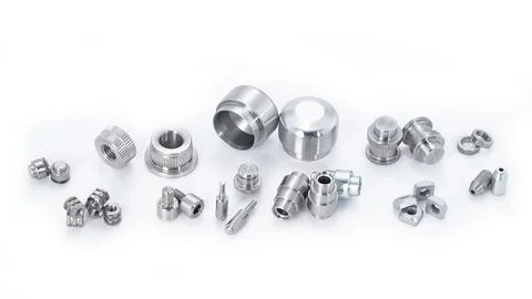 Nuts and bolts Stock Photos