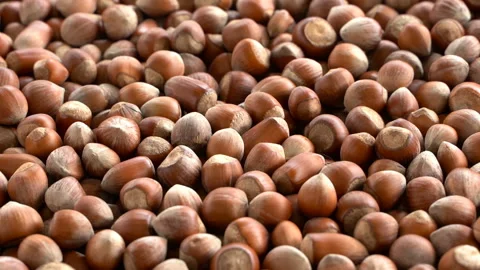 Nuts and peanuts fall to the ground in slow motion. slow motion nuts. Stock Footage 132753563