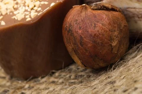 Nuts and sweet Stock Photos