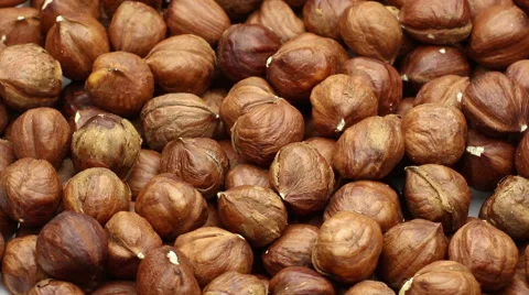 Nuts background, rotation. Stock Footage 55706997