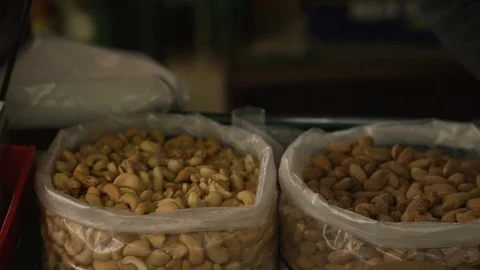 Nuts from the Bazaar Video stock 83650176