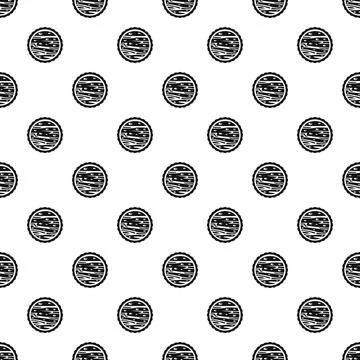 Nuts on cake pattern seamless 스톡 일러스트