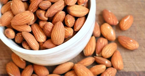 Nuts close-up Stock Footage 87860992