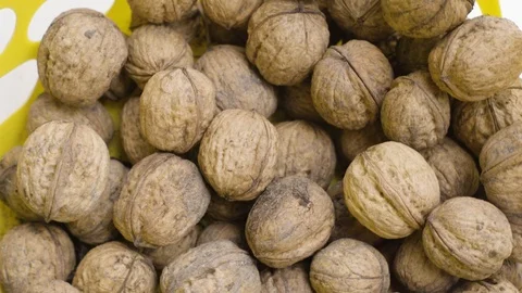 Nuts close up Video stock 116055394