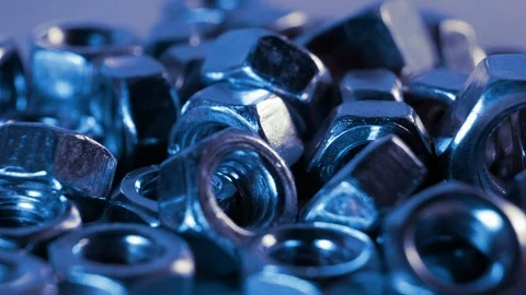 Nuts close up. Macro video. Smooth rotation Stock Footage 123242063