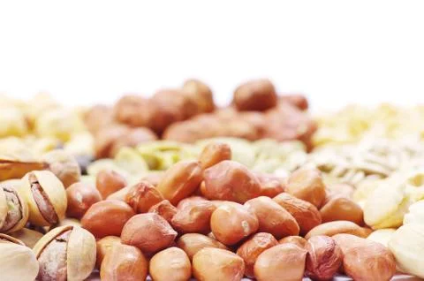 Nuts collection Foto stock