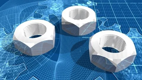 Nuts collection on textured background Stock Illustration