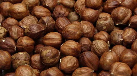 Nuts. Dolly shot. Stock Footage 64049930
