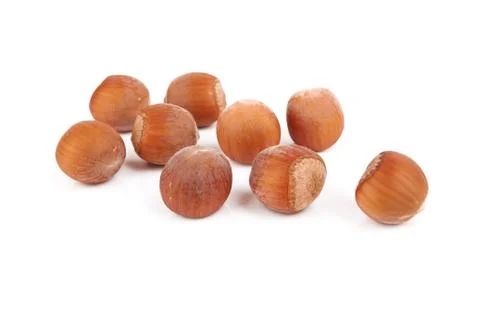Nuts filberts Foto stock