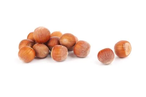 Nuts filberts Stock Photos