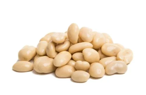Nuts in glaze isolated Stock Photos