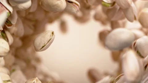 Nuts Mix Making Vortex Stock Footage 150173161