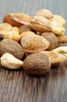 Nuts Mix Stock Photos