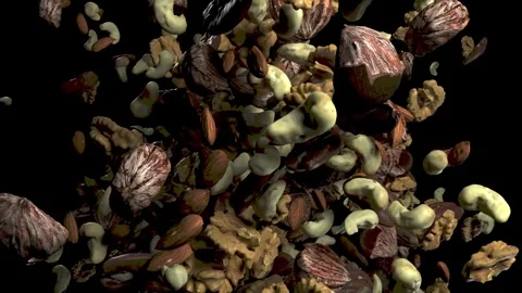 Nuts normal Stock Footage 343870824