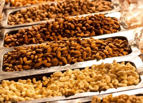 Nuts. Stock Photos