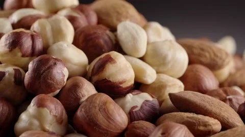 Nuts turning around, rotating 動画素材 130876522