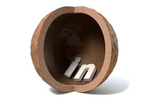 In a nutshell Stock Illustration