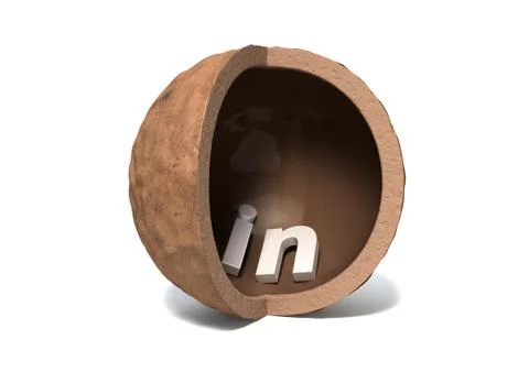 In a nutshell Stock Illustration
