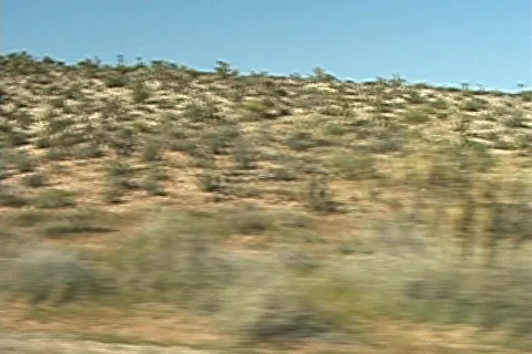 NV desertdrive2 Stock Footage 568534