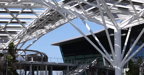 NVIDIA Headquarters Stock Footage 305192980