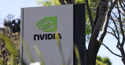 NVIDIA Headquarters Stock Footage 305193113
