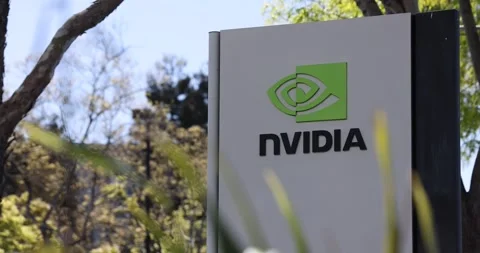 NVIDIA Headquarters Stock Footage 305193181