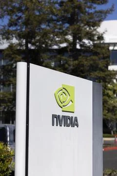 NVIDIA Headquarters Stock Photos