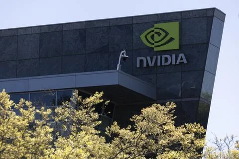NVIDIA Headquarters Stock Photos