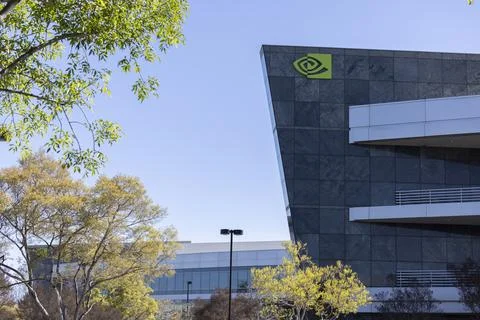 NVIDIA Headquarters Stock Photos