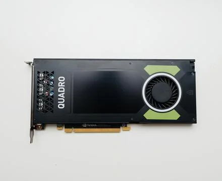 Nvidia Quadro GPU Profiled Stockfoto's
