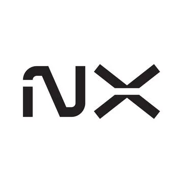 Nx initial letter vector logo icon 스톡 일러스트