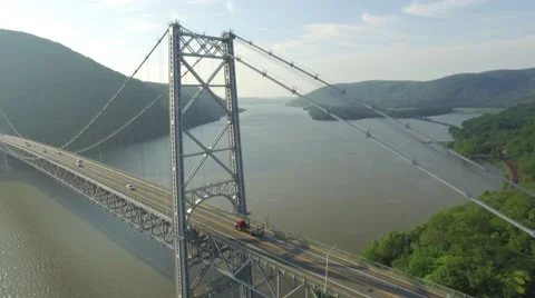 NY Bridge in 4k 스톡 동영상 53311004