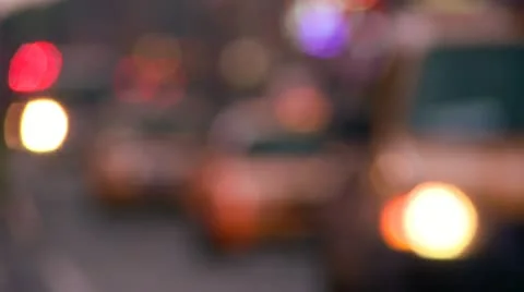 NY cabs 2 Stock Footage 21242165