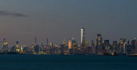 NY Harbor Accelerated (2 of 2) Stock Footage 155993287