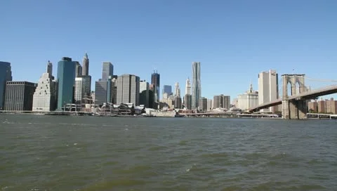 NY Harbor Stock Footage 11399418