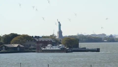 NY Harbor Stock Footage 11399420