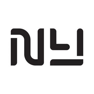 Ny initial letter vector logo icon Stock Illustration