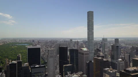 Ny Manhattan High Angle View Stock Footage 278489940